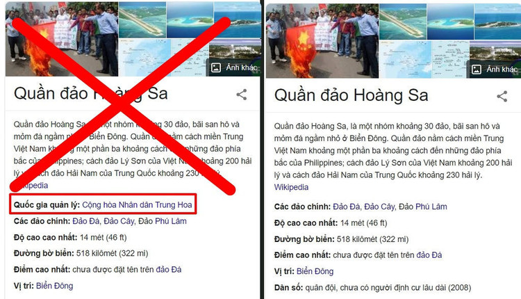 Facebook lai xoa Hoang Sa, Truong Sa khoi ban do Viet Nam hinh anh 4 Screenshot_46.jpg