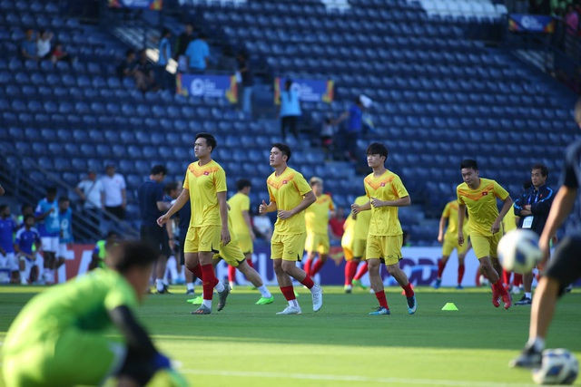 U23 Việt Nam 0-0 U23 UAE (Hết hiệp 1): Thế trận căng thẳng - 18