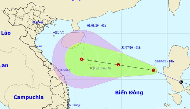 Vùng áp thấp vào Biển Đông, Bắc Bộ mưa lớn - 1