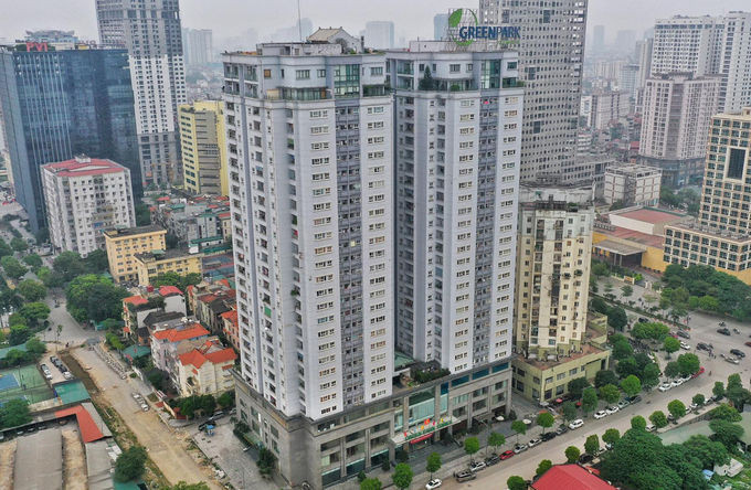 Nhà công vụ tại chung cư CT1-CT2, khu đô thị Yên Hòa, Cầu Giấy, Hà Nội. Ảnh: Giang Huy