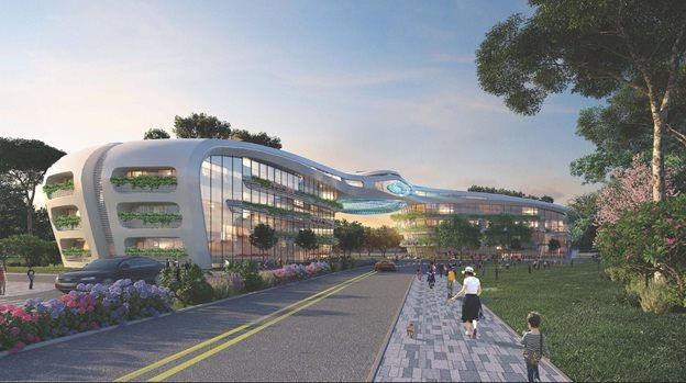 Những công trình tầm cỡ trở thành điểm vui chơi bất tận khi đêm về tại Sunshine Heritage.