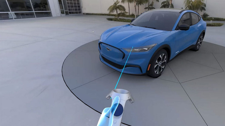 Ford ứng dụng công nghệ thực tế ảo để thiết kế xe từ xa