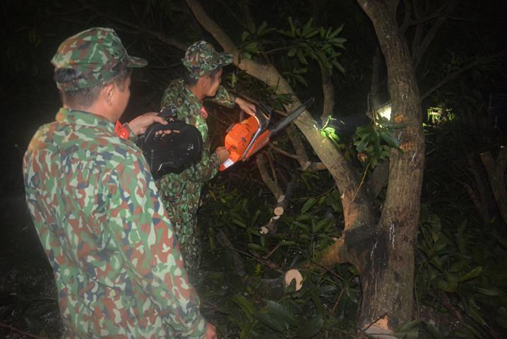 Quân độ xuyên đêm thông đường lên vụ sạt lở Trà Leng nơi 45 người bị vùi lấp