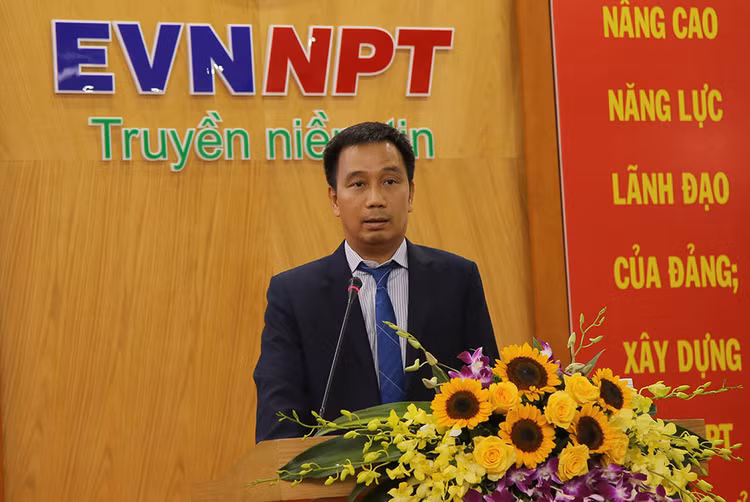 Ông Nguyễn Tuấn Tùng, Tân Bí thư Đảng ủy, Chủ tịch HĐTV EVNNPT. Ảnh: VGP