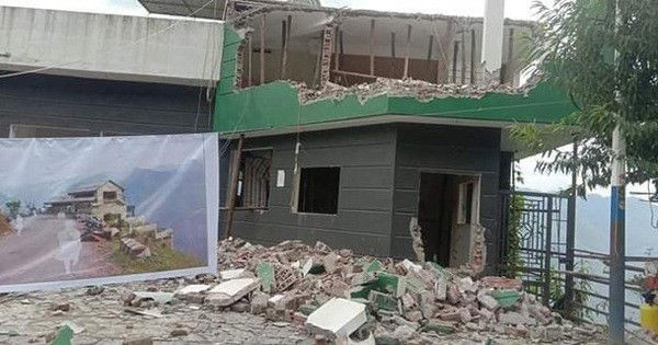 Phá dỡ, cải tạo công trình Mã Pì Lèng Panorama - Ảnh 1.