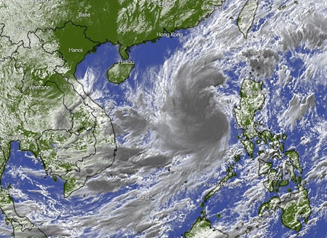 Biển Đông lại sắp đón bão Goni - 1