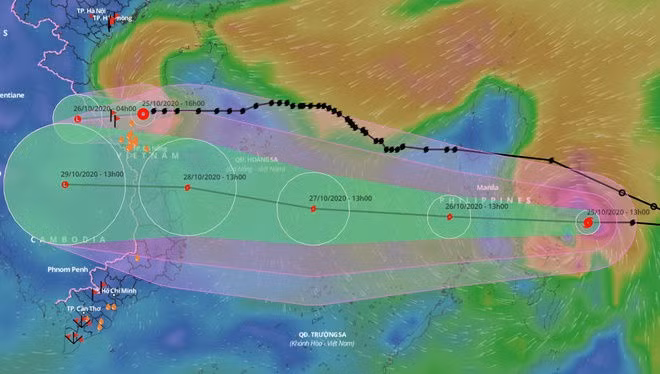 bao so 8 suy yeu tren dat lien mien Trung anh 1