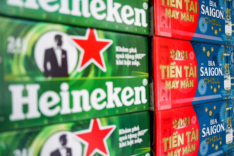 Heineken khong cho dai ly phan phoi bia cua Sabeco anh 1