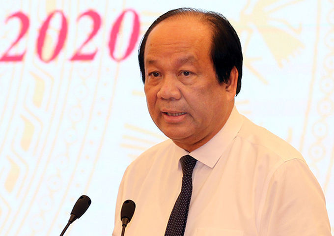 Bộ trưởng, Chủ nhiệm Văn phòng Chính phủ Mai Tiến Dũng. Ảnh: Đình Trung