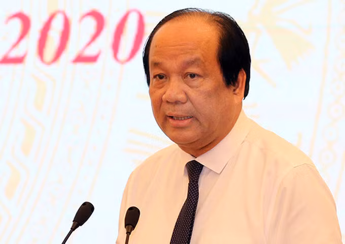 Bộ trưởng, Chủ nhiệm Văn phòng Chính phủ Mai Tiến Dũng. Ảnh: Đình Trung