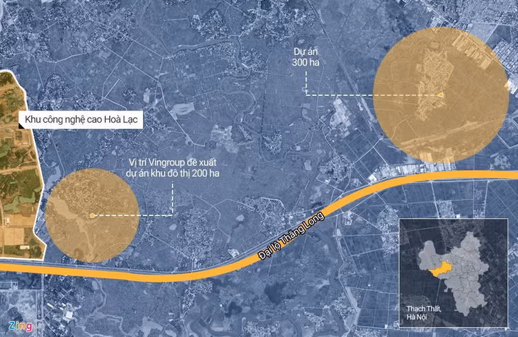 Hai lo dat Vingroup xin lam du an o huyen Thach That hinh anh 2 22_zing.jpg
