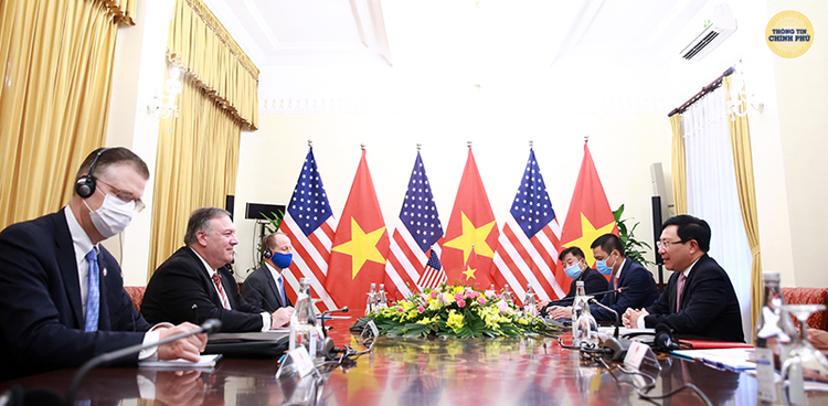 Ảnh: Ngoại trưởng Pompeo thăm Việt Nam, hội đàm Phó Thủ tướng Phạm Bình Minh - 3