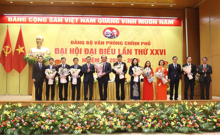 25 cán bộ trúng cử Ban chấp hành Đảng bộ Văn phòng Chính phủ khóa mới - 2