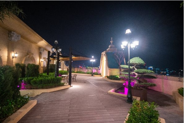 Không gian dạo bộ trên tầng cao tại D’. El Dorado I.