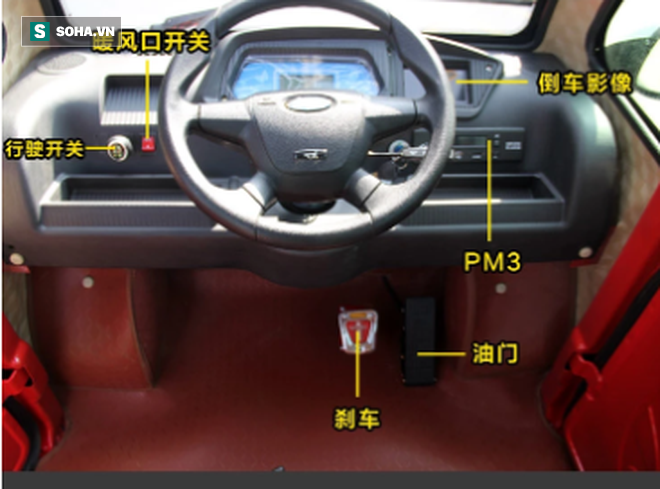 Cận cảnh chiếc ô tô giá rẻ, chỉ ngang ngửa một chiếc xe máy ảnh 6