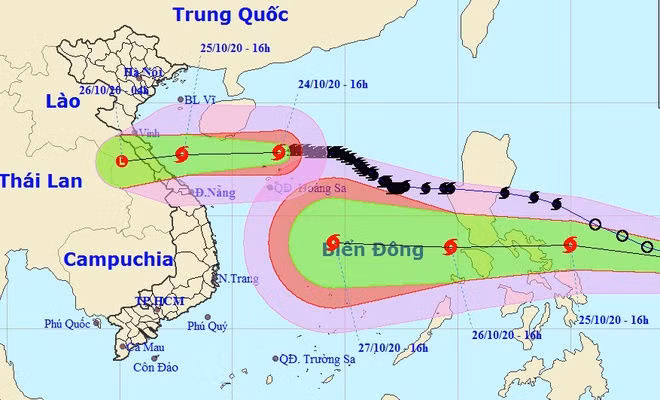 bao so 8 do bo tu Ha Tinh den Quang Tri anh 1