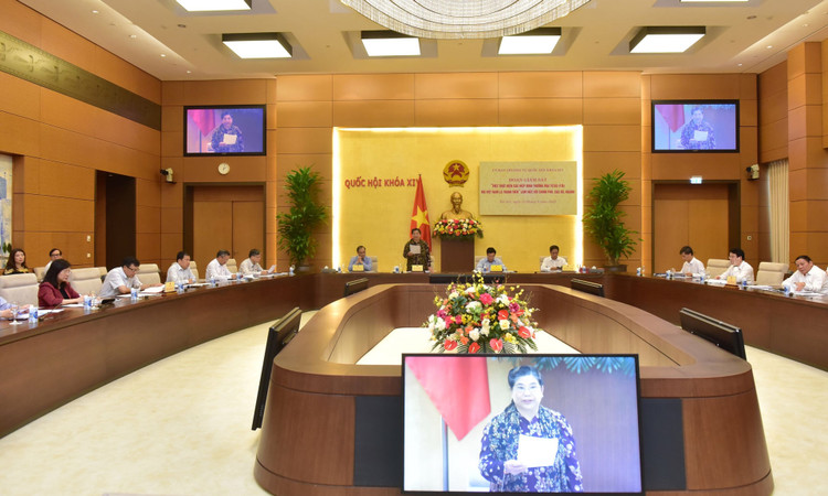 Toàn cảnh buổi làm việc. Ảnh: VGP