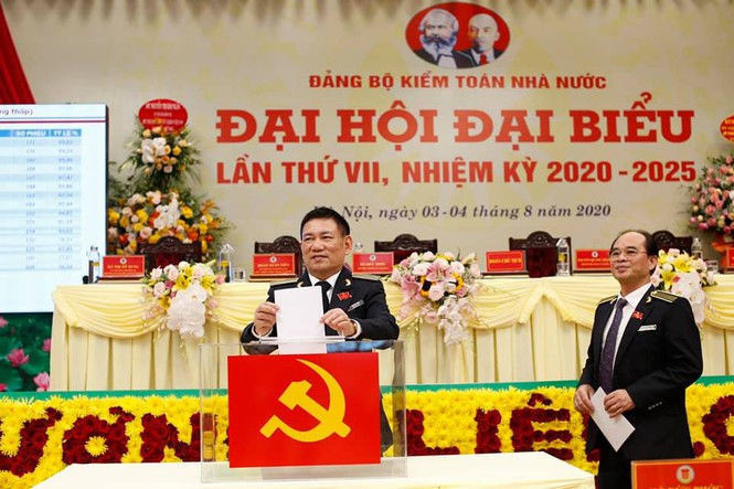 Ông Hồ Đức Phớc tái cử Bí thư Đảng ủy Kiểm toán nhà nước - ảnh 1