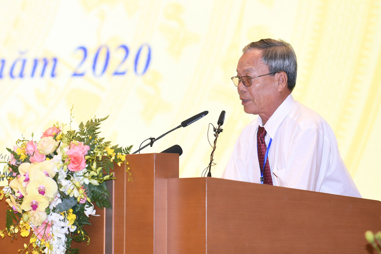 Ông Biện Bá Lợi, Chủ tịch Hội chữ thập đỏ xã Tân Lược, huyện Bình Tân, tỉnh Vĩnh Long: Lời dạy của Bác Hồ“Dân vận khéo thì việc gì cũng thành công” vẫn còn nguyên giá trị. - Ảnh: VGP/Quang Hiếu