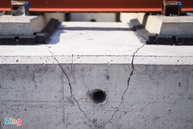 Dau dam metro so 1 lech 8, 5 cm anh 2