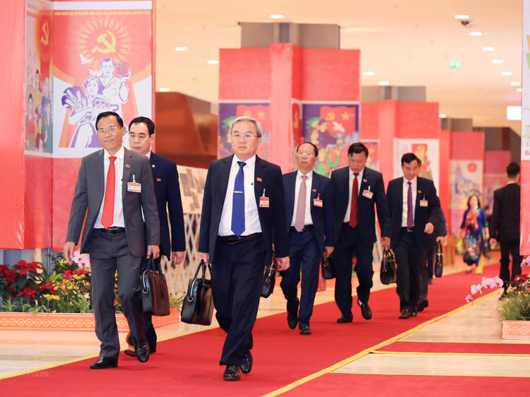 Cập nhật hình ảnh phiên làm việc chiều 30/1 của Đại hội XIII ảnh 1