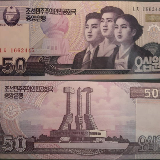 Ảnh: @banknotecollection_kr/Instagram