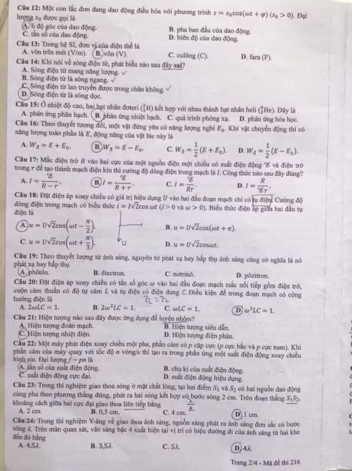 De thi va dap an mon Vat ly 2021 anh 3