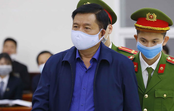 Bị cáo ĐInh La Thăng. Ảnh: TTXVN