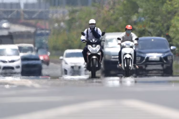 nang nong dien rong o mien Bac anh 1