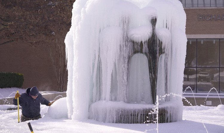 bao tuyet texas anh 1