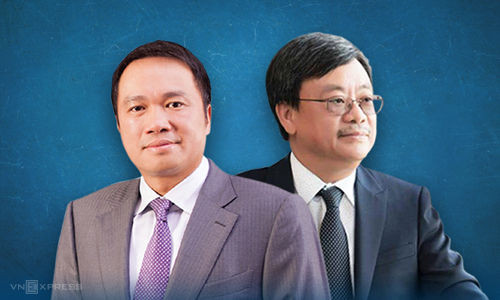 Ông Nguyễn Đăng Quang (bên phải) và ông Hồ Hùng Anh được xem là bộ đôi gắn bó lâu năm. Ảnh: Tạ Lư.