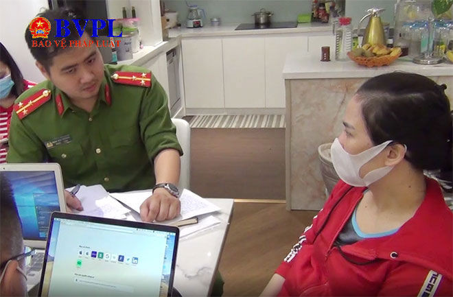 Lấy lời khai một đối tượng.