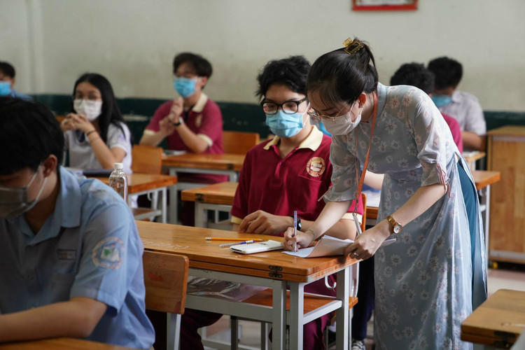 Thí sinh dự thi tốt nghiệp THPT năm nay /// Độc Lập