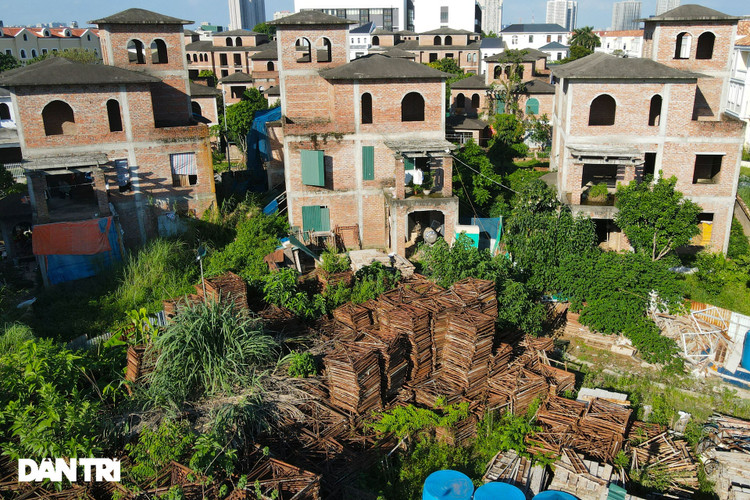 Cận cảnh hàng loạt khu biệt thự bỏ hoang nhiều năm ở ngoại thành Hà Nội - 17