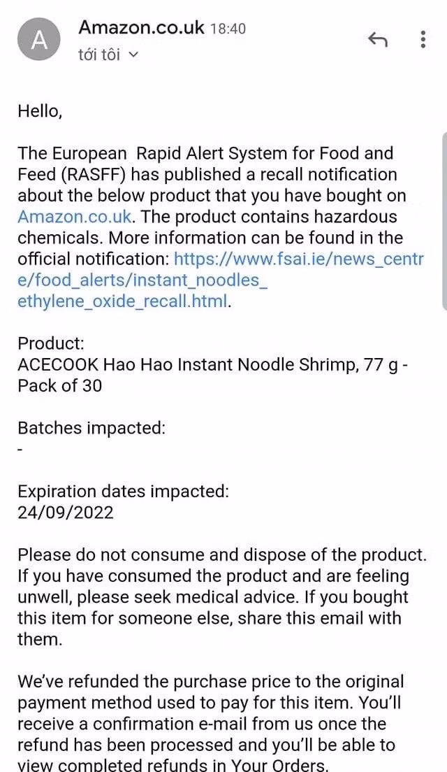 Mi Hao Hao tai Ireland co chat gay ung thu anh 4