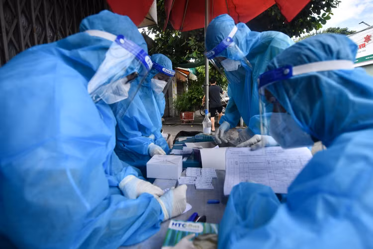 Ty le duong tinh tai vung do o TP.HCM giam hinh anh