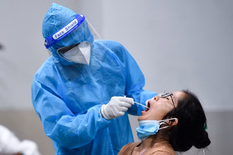 Dich covid-19 tai TP.HCM anh 1