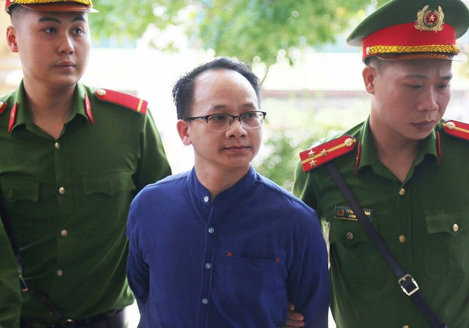 Bị cáo Nguyễn Thanh Chương. Ảnh: Phạm Dự