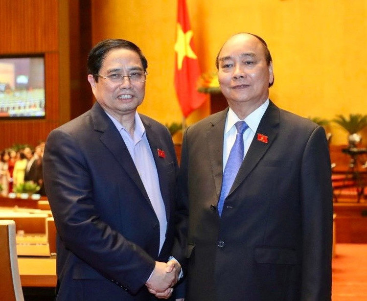 phat bieu nham chuc cua tan Thu tuong Pham Minh Chinh anh 1