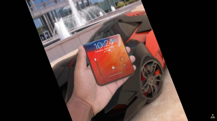 Y tuong iPhone 13 man hinh gap anh 1