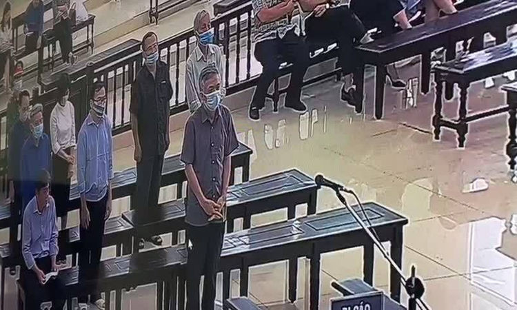 Video tuyên án Vũ Huy Hoàng