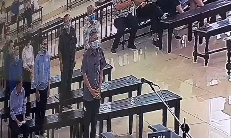 Video tuyên án Vũ Huy Hoàng