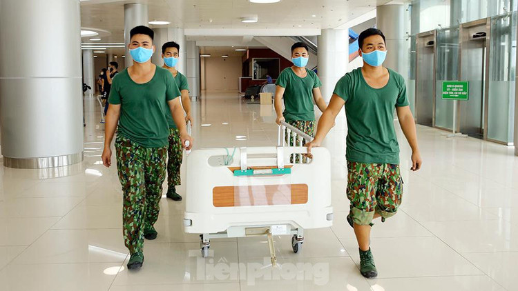 Bệnh viện dã chiến Bạch Mai cơ sở 2 sẵn sàng điều trị bệnh nhân COVID ảnh 4