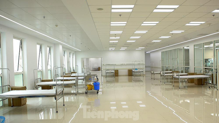 Bệnh viện dã chiến Bạch Mai cơ sở 2 sẵn sàng điều trị bệnh nhân COVID ảnh 13