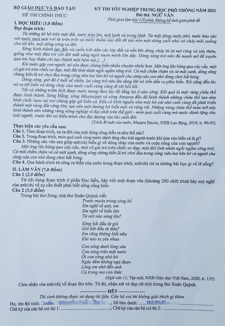 dap an ngu van cua bo anh 1