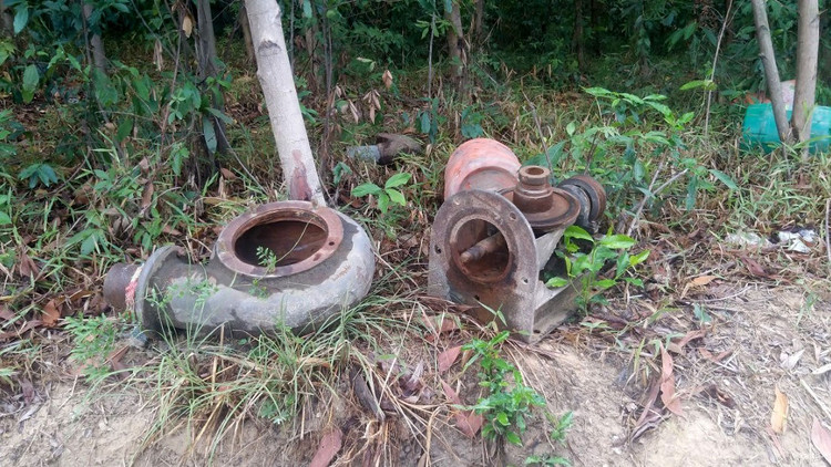 Cận cảnh hiện trường khai thác khoáng sản trái phép ở thượng nguồn sông Rác - ảnh 4