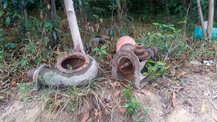 Cận cảnh hiện trường khai thác khoáng sản trái phép ở thượng nguồn sông Rác - ảnh 4