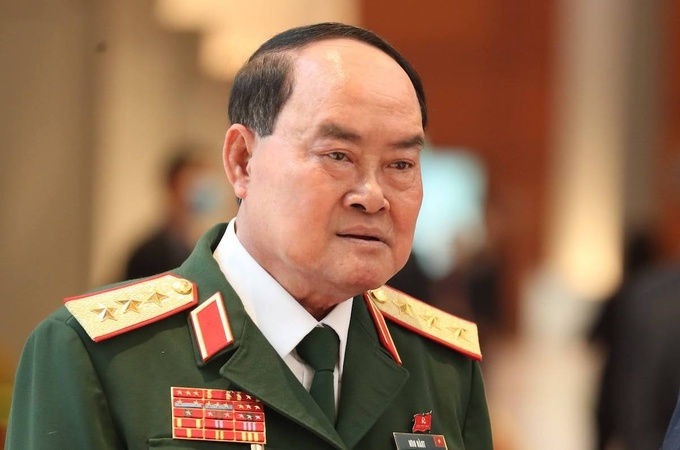 Thượng tướng Trần Đơn, Thứ trưởng Quốc phòng, Trưởng Ban chỉ đạo phòng, chống Covid-19 của Quân đội. Ảnh: Hoàng Phong