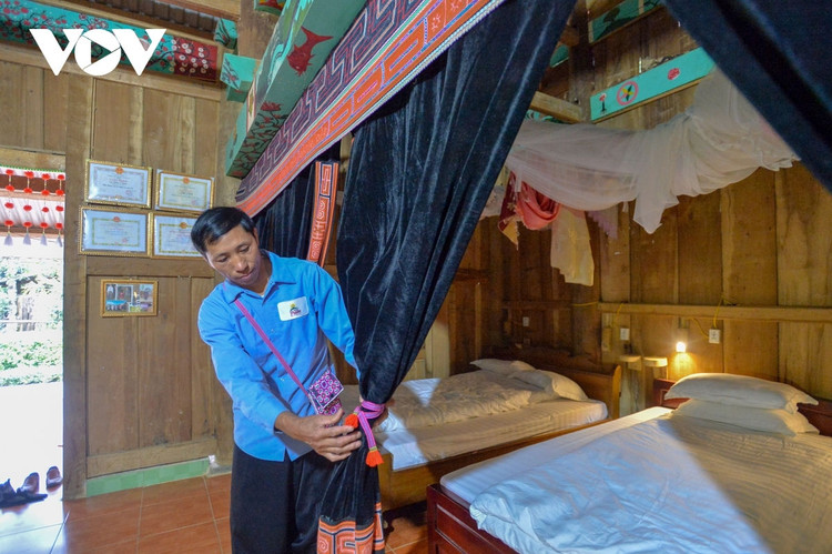 Một cơ sở du lịch cộng đồng tại bản Sin Suối Hồ.