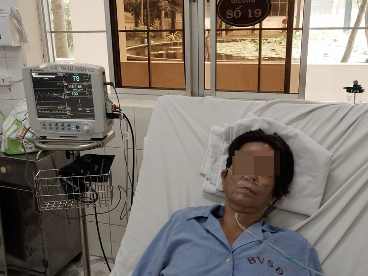 Bệnh nhân H. ngày càng tốt lên g iúp các bác sĩ thêm động lực tiếp tục chiến đấu.